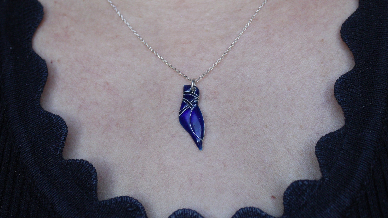 Cloisonné Enamel Bird Charm